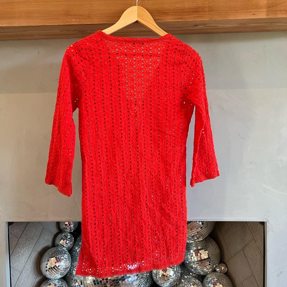 Antonio Melani Red Swimsuit Coverup - Picture 7 of 8